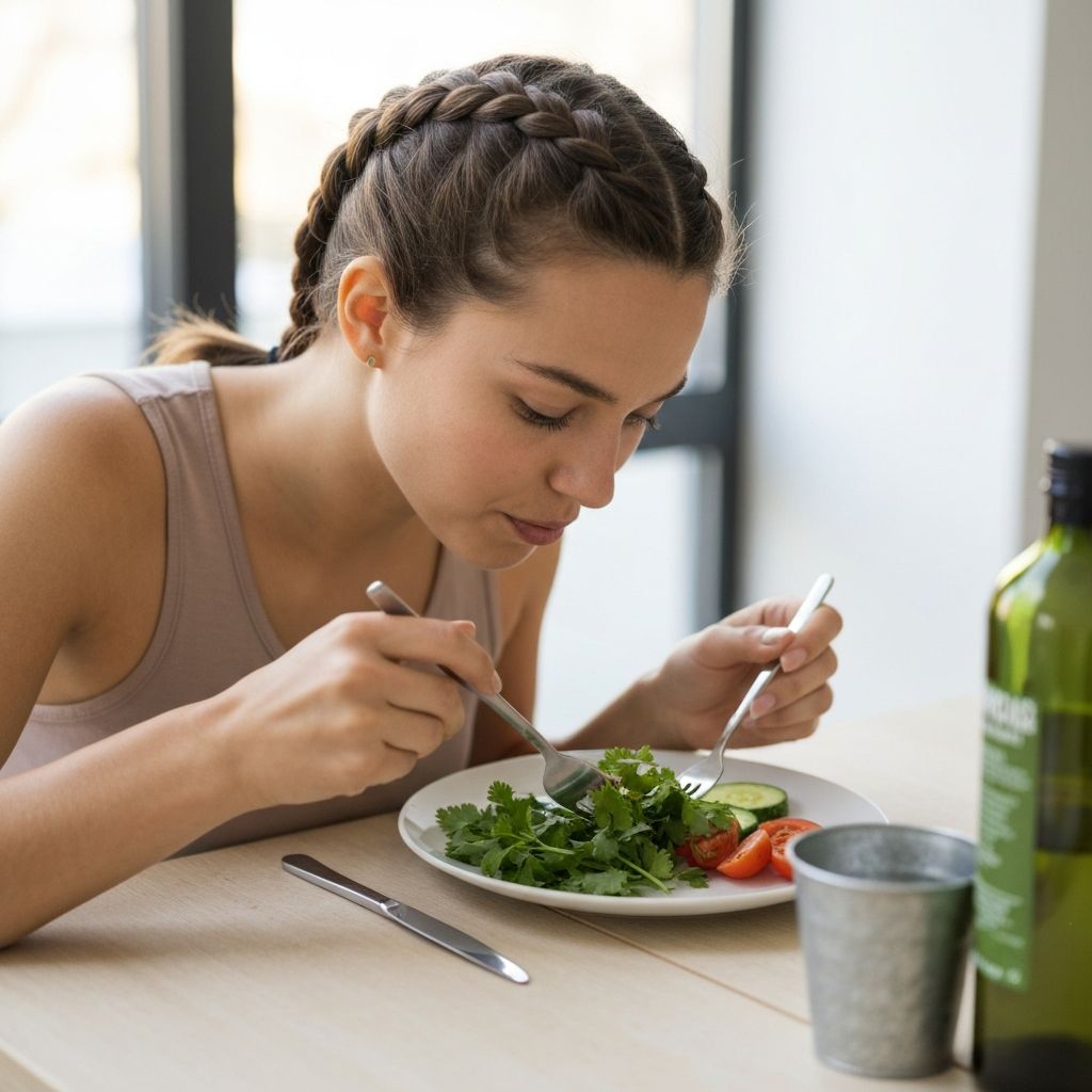Mindful attention during meals