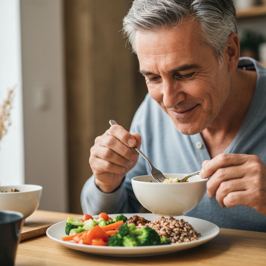 Focused attention during meals